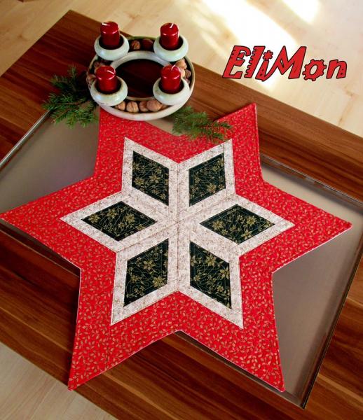 Patchwork Ruler Diamonds 8,5 inch NEON