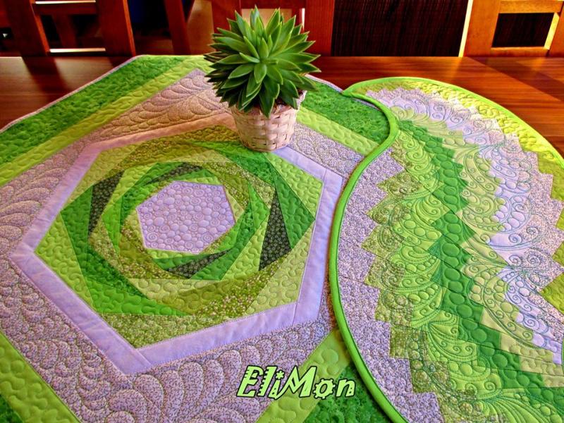 Patchwork Ruler Twister NEON