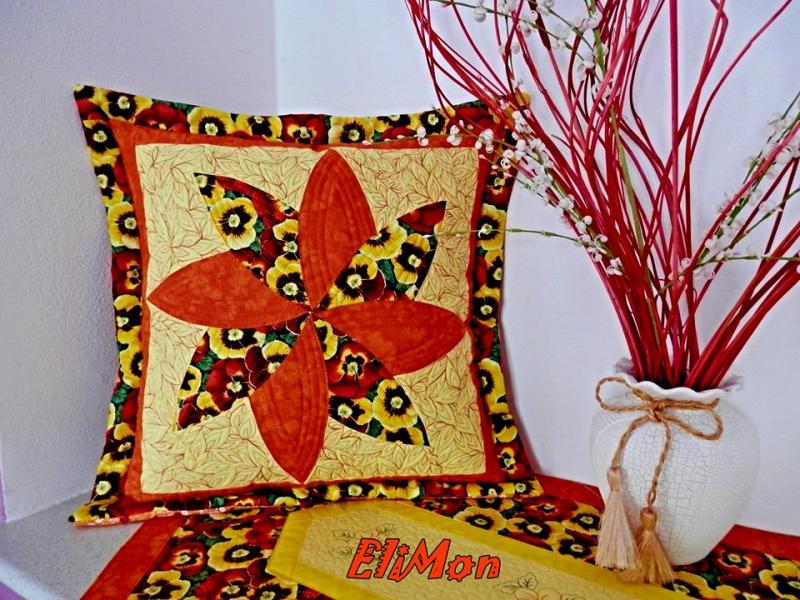 Patchwork schablonen Flower