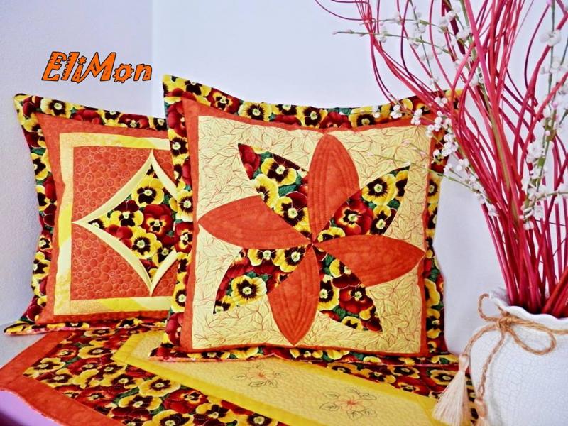 Patchwork schablonen Flower