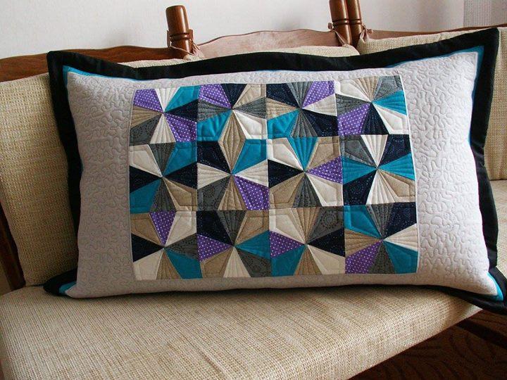 Patchwork Lineale Kaleidoscope Half Square 