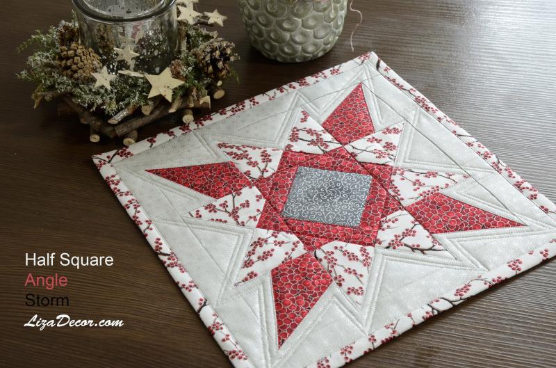 Patchwork Ruler Angle Gold