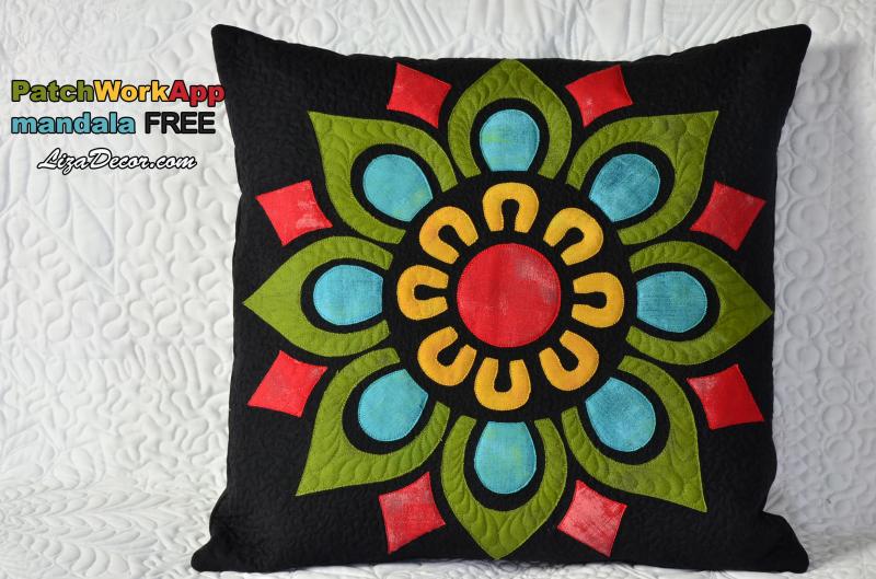 Patchwork Mandala Application 