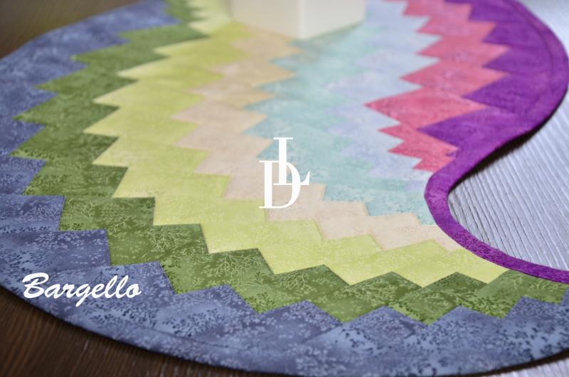 Wedge Ruler - Bargello Gold