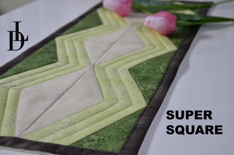 Patchworkové pravítko SUPER SQUARE 4,5