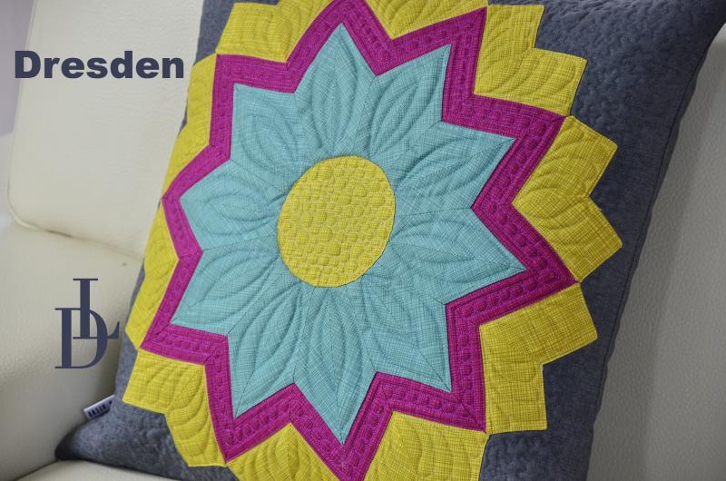 Patchwork Lineal Dresden 8 inch NEON
