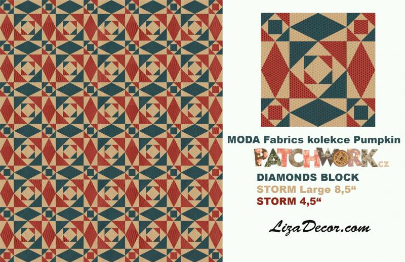 Patchwork Templates Storm Large NEON