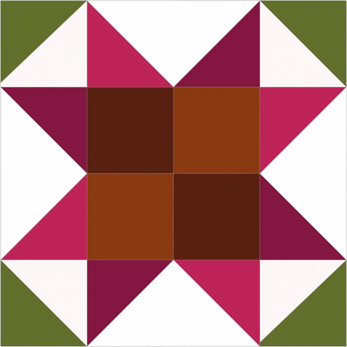 Flying geese Paper Patchwork