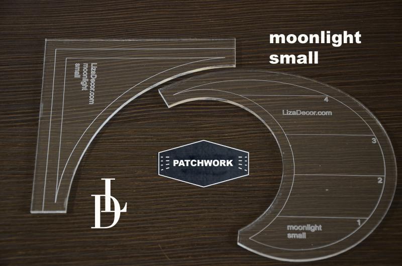 Patchworková šablona Moonlight small
