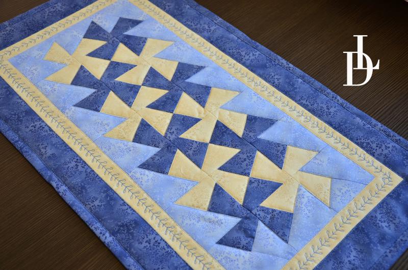 Patchworková šablona Pinwheels 3,5 - Větrník