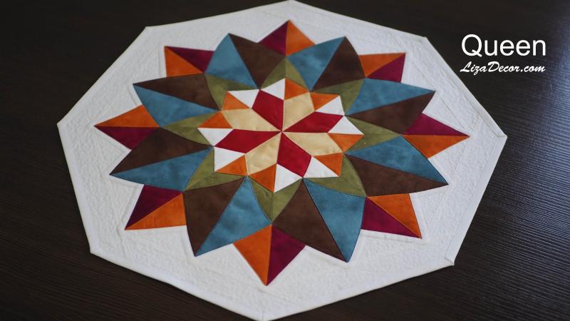 Patchwork schablonen Queen
