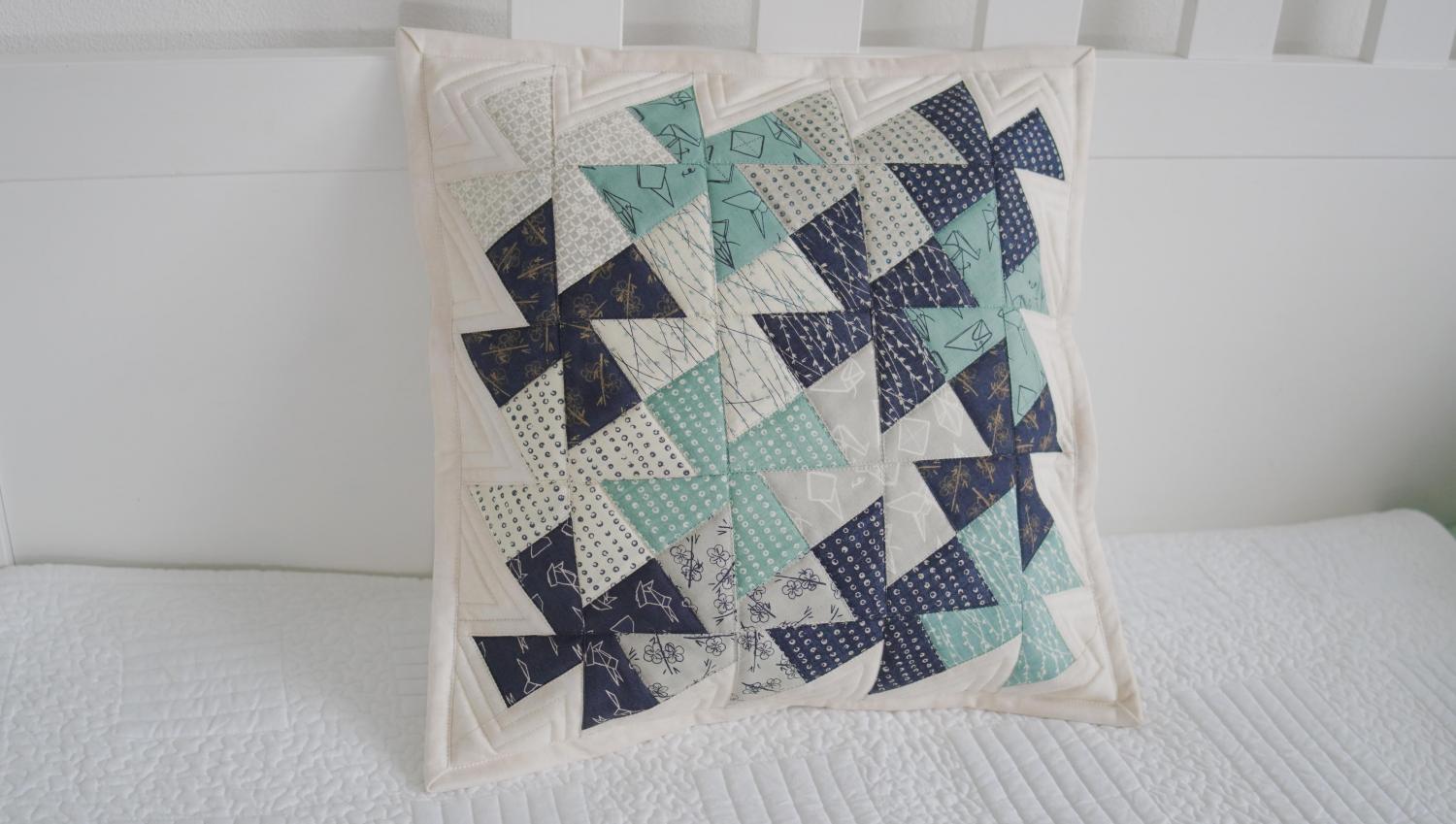 Patchworková šablona Pinwheels 3,5 - Větrník