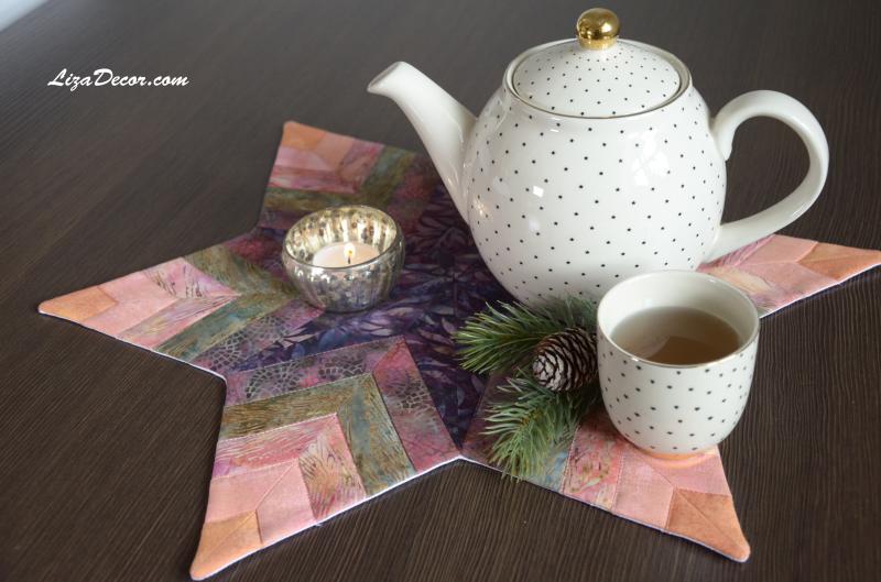 Patchworkové pravítko Triangl 120 Gold 