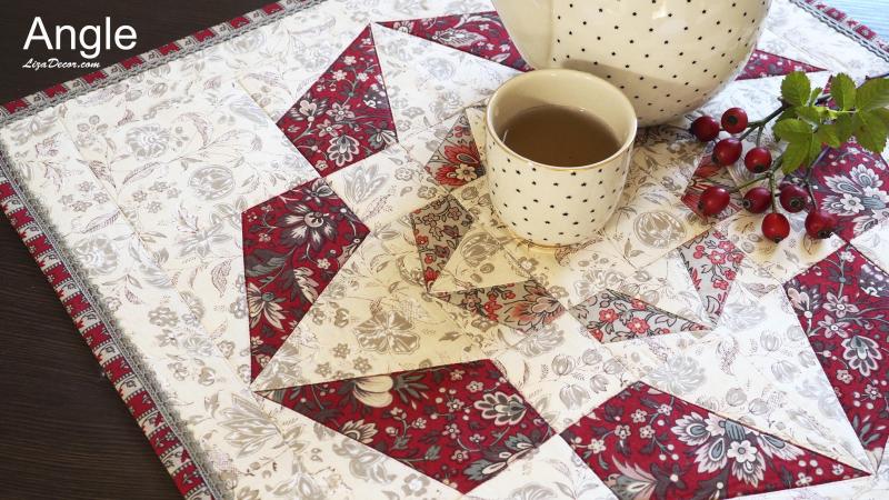 Patchwork Ruler Angle Gold