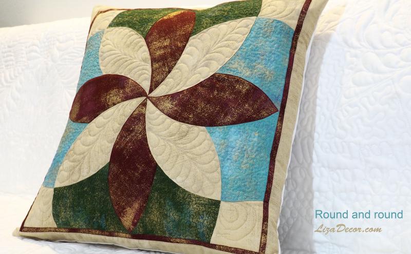 Patchwork schablonen Round and round