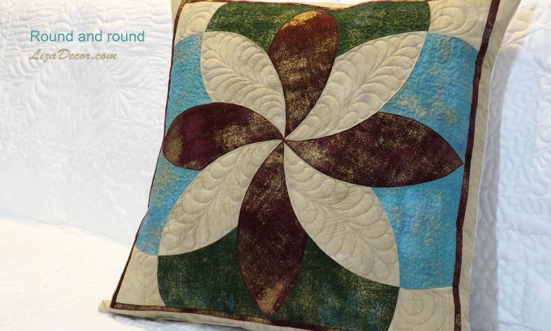 Patchwork schablonen Round and round