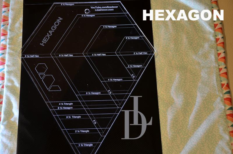 Patchwork Ruler Hexagon