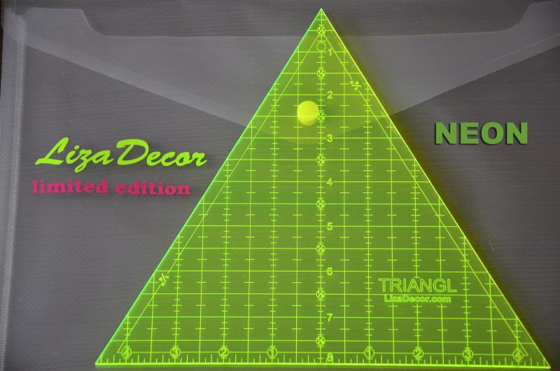 Patchwork Lineal Triangl 8 inch