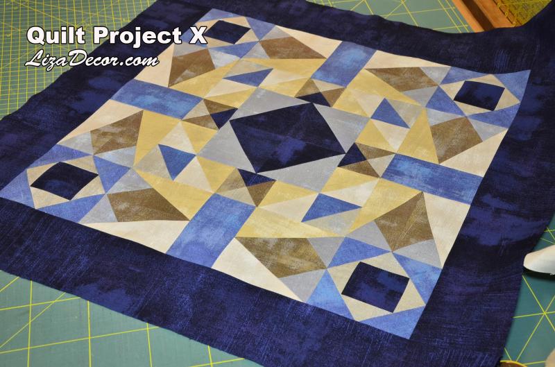 Sada Pravítek Half Square, Half Rectangle a Storm pro projekt QPX 