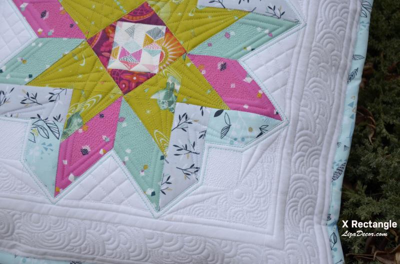 Patchwork schablonen X Rectangle Small