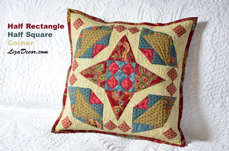 Patchwork Lineal Half Rectangle - Ein halbes Rechteck