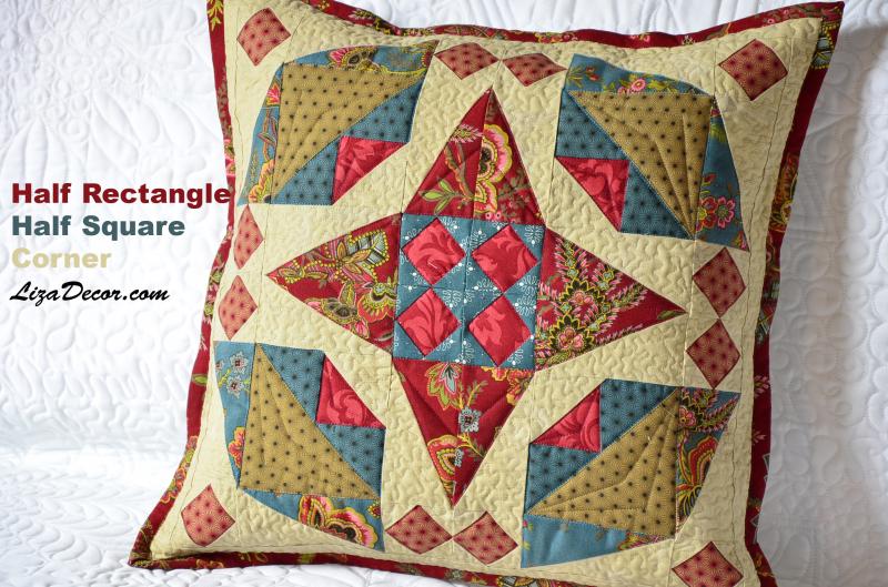 Patchwork Lineal Half Rectangle - Ein halbes Rechteck