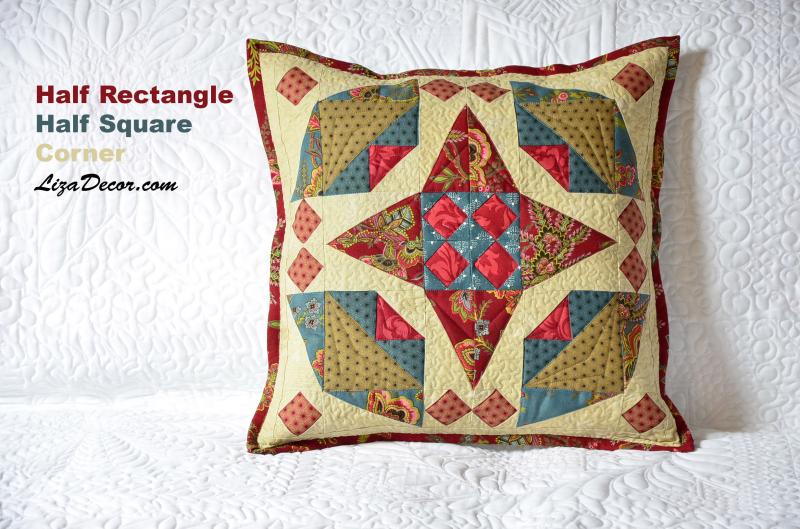 Patchwork Lineal Half Rectangle - Ein halbes Rechteck