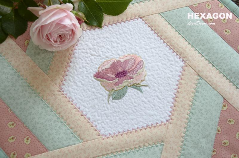 Patchwork Ruler Hexagon