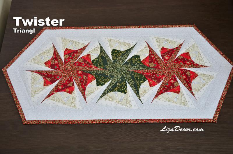 Patchwork Ruler Twister NEON