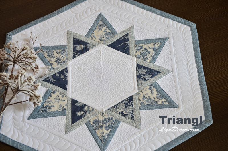 Patchwork Lineal Triangl 8 inch