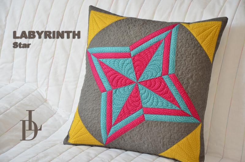 Patchwork Schablone Labyrinth