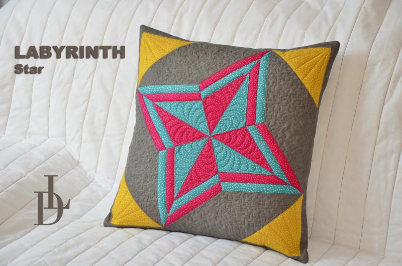 Patchwork Schablone Labyrinth