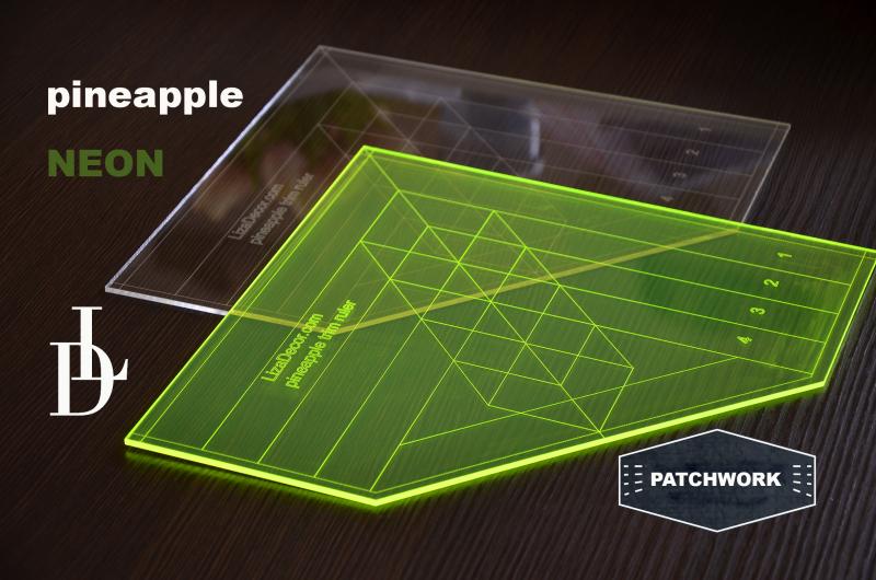 Patchwork Lineal Pineapple Large