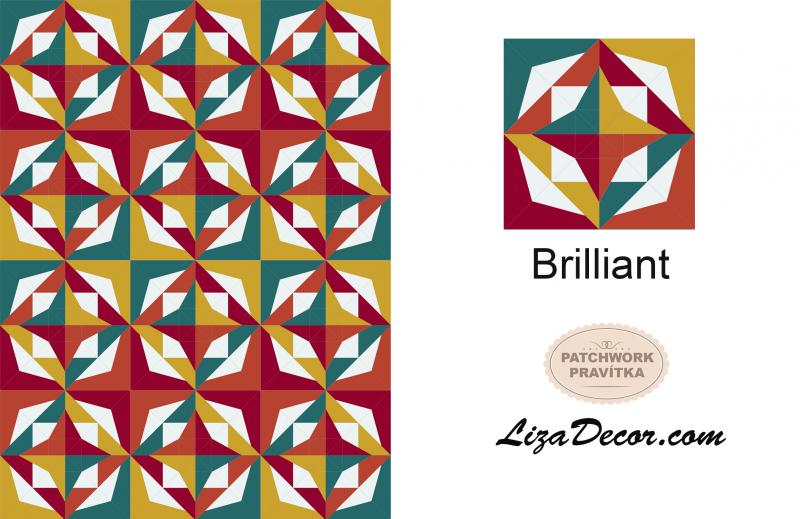 Patchwork schablonen Brilliant