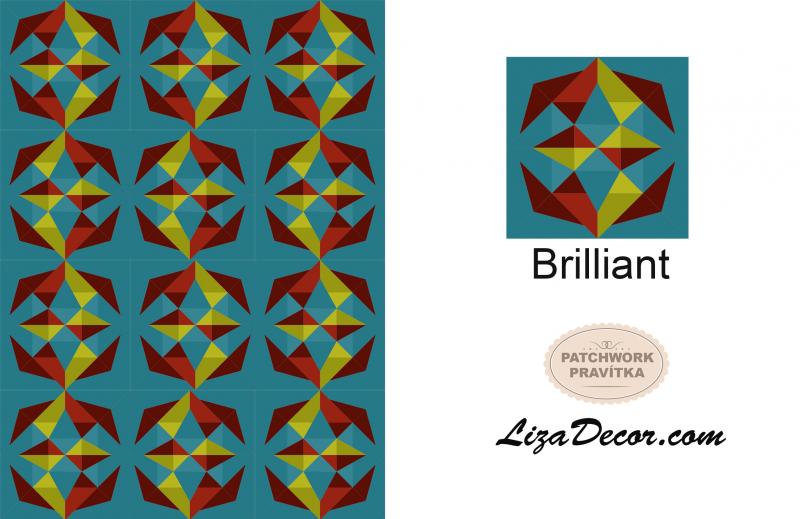 Patchwork schablonen Brilliant