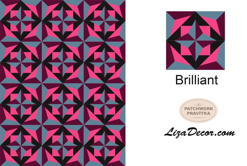 Patchwork schablonen Brilliant