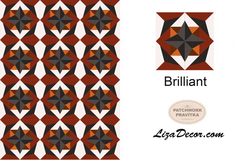 Patchwork schablonen Brilliant