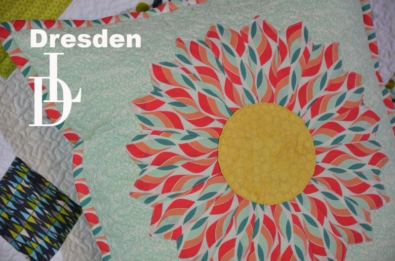 Patchwork Lineal Dresden 8 inch NEON