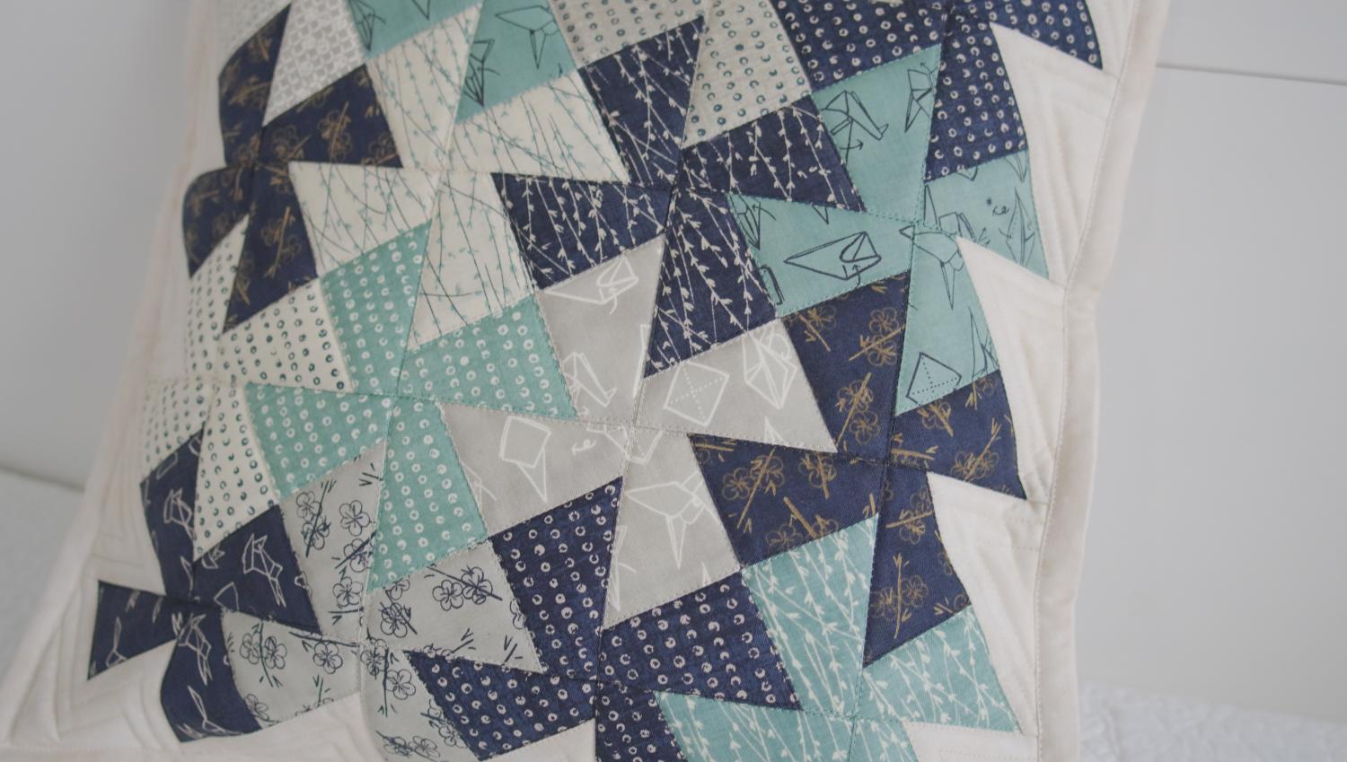 Patchworková šablona Pinwheels 3,5 - Větrník