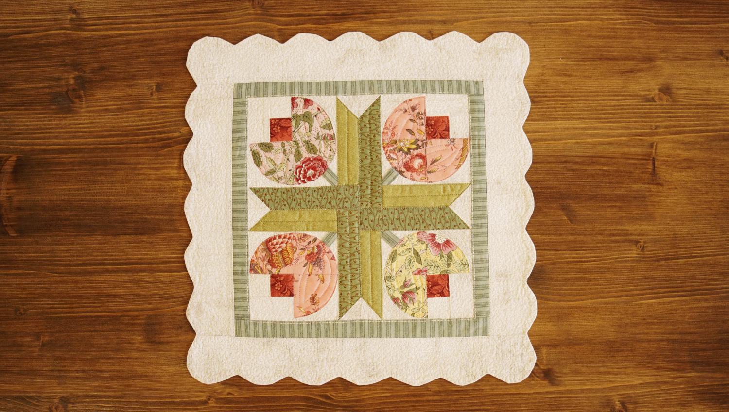 Butterfly set of patchwork templates