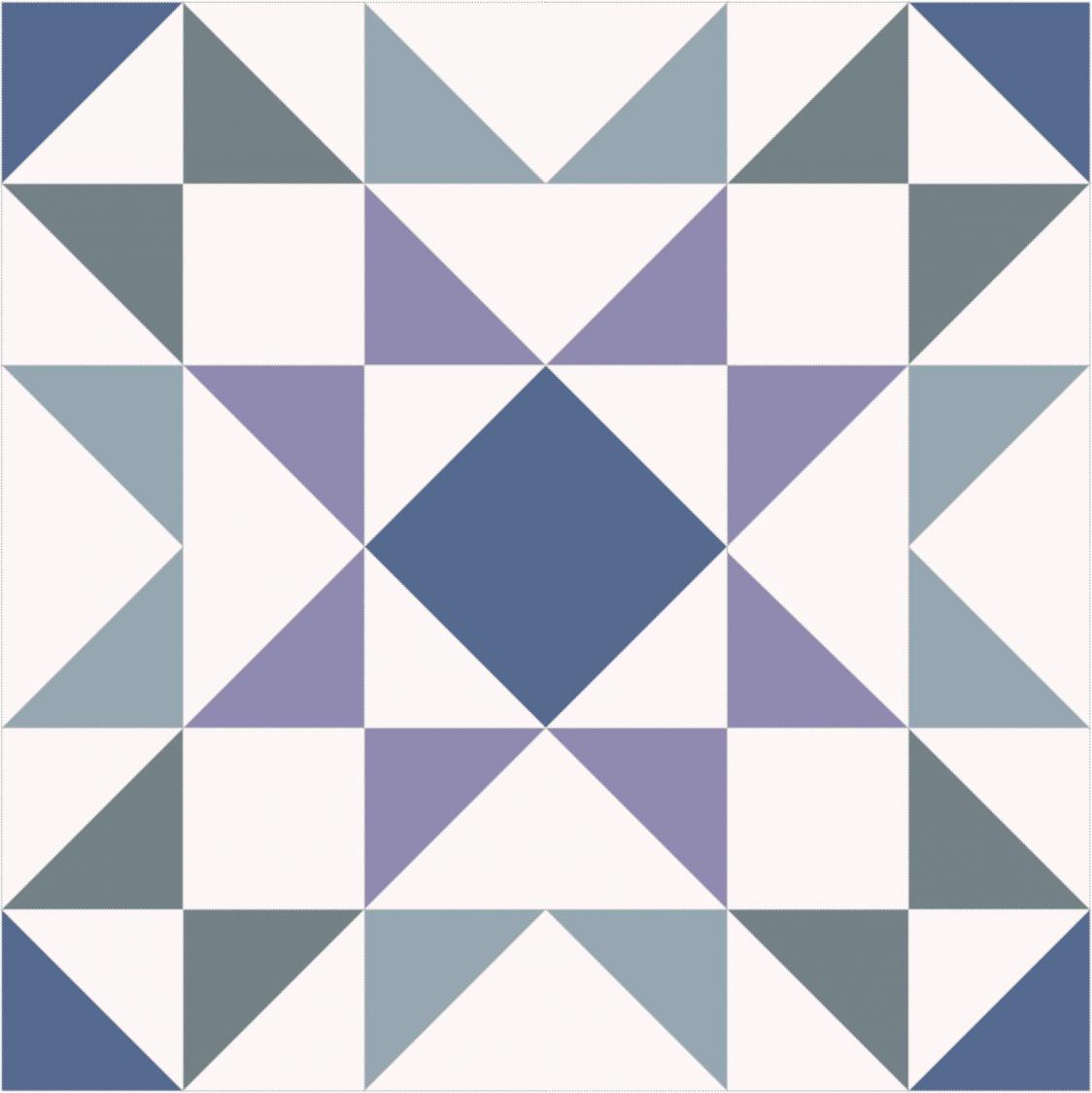 Half Square 2 Paper Patchwork