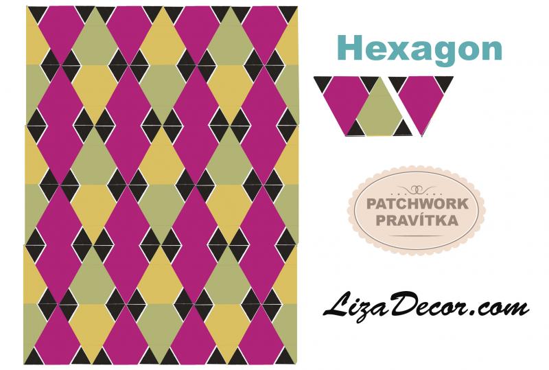 Patchwork Ruler Hexagon