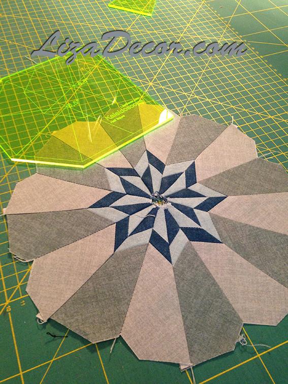 Patchwork lineal Triangl STAR Inch NEON