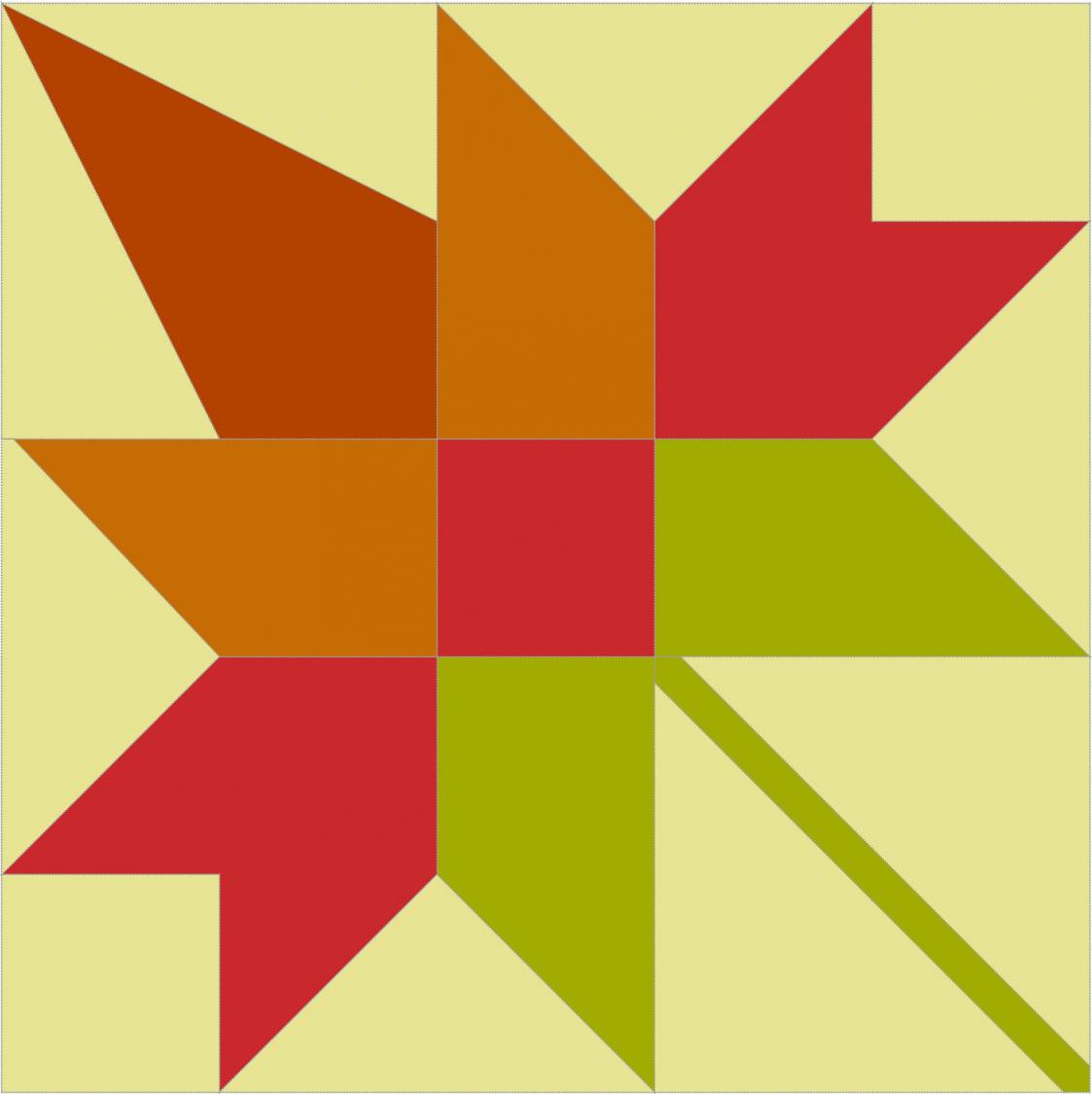 Maple Leaf Large Paper Patchwork