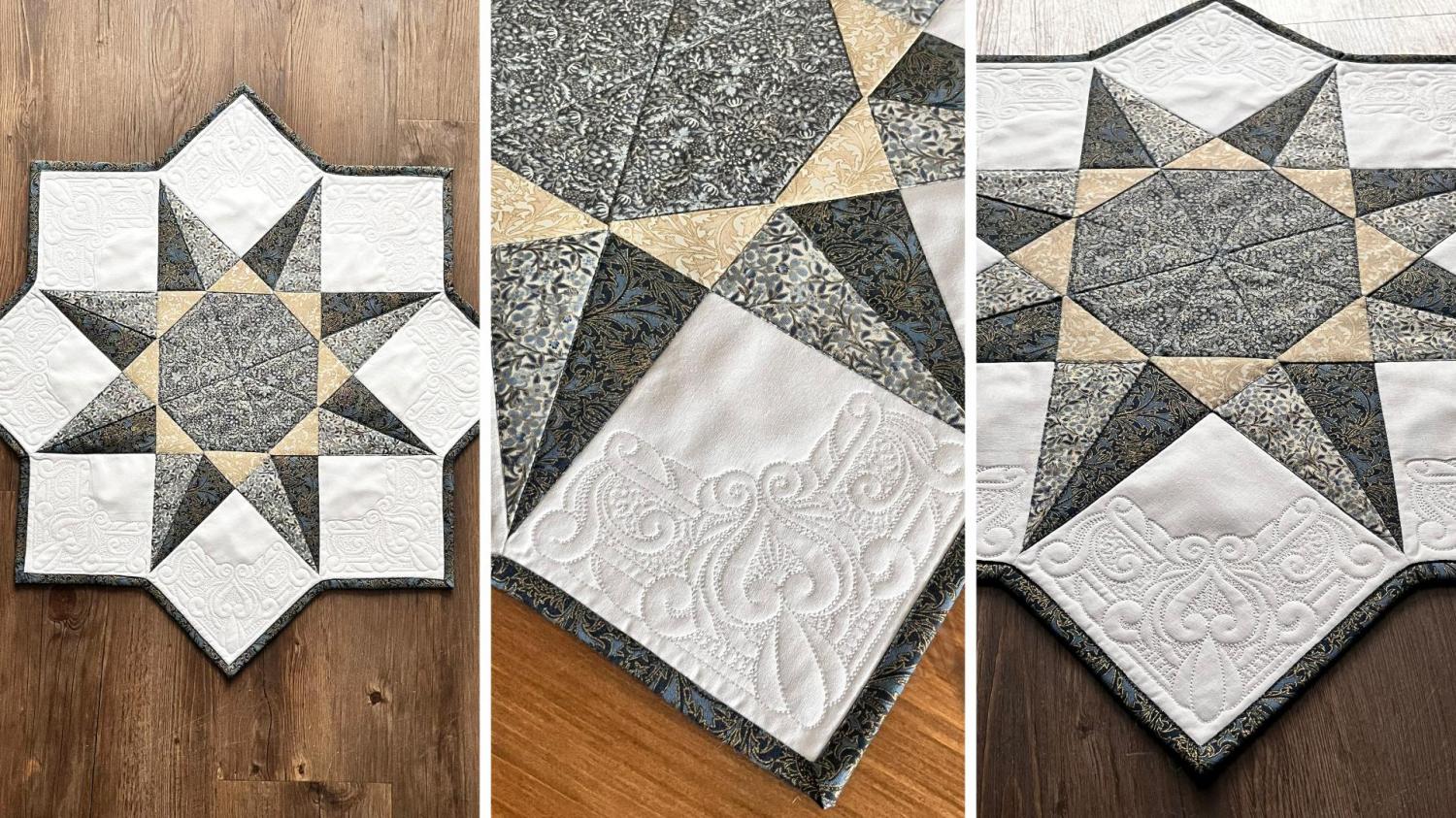 Patchworkové pravítko Kaleidoscope