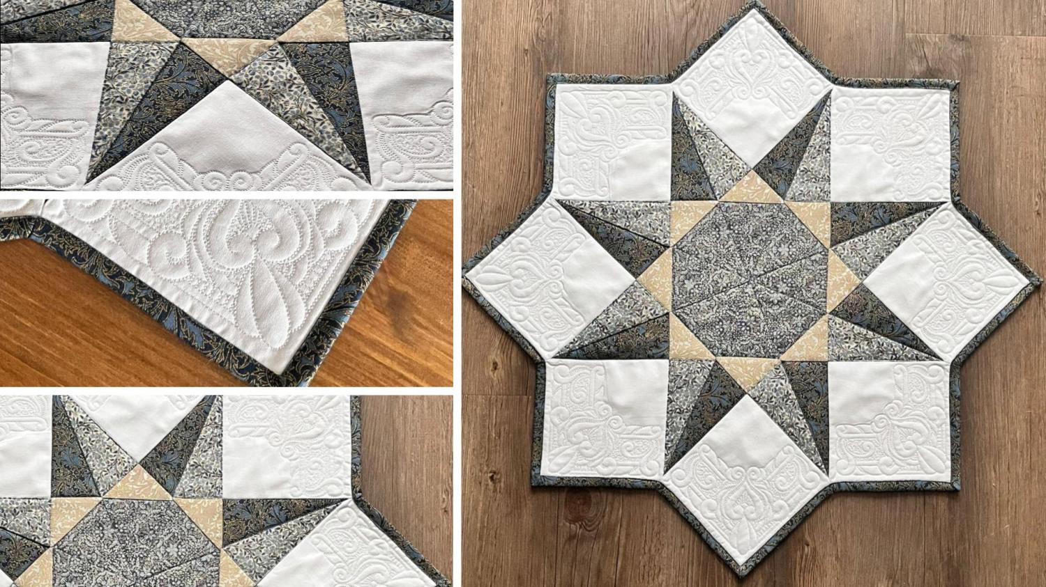 Patchworkové pravítko Kaleidoscope