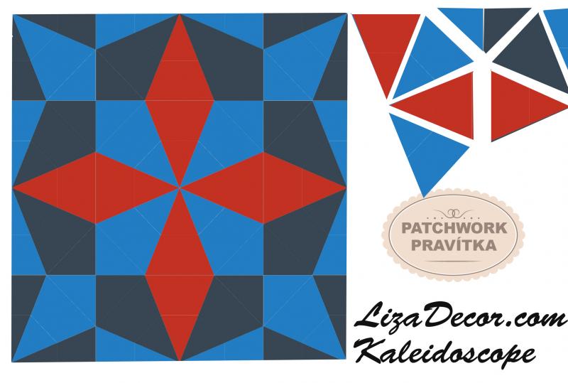 Patchwork Lineal Kaleidoscope