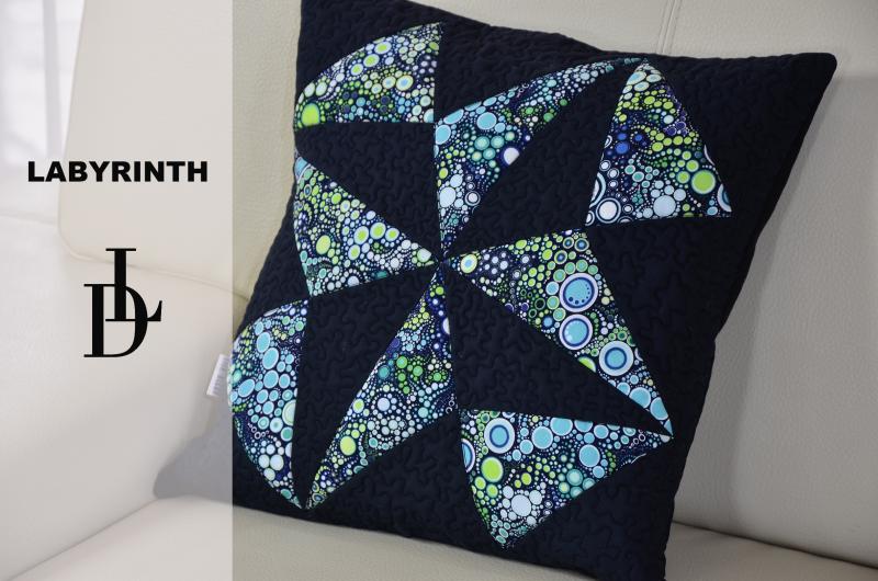 Patchwork Schablone Labyrinth