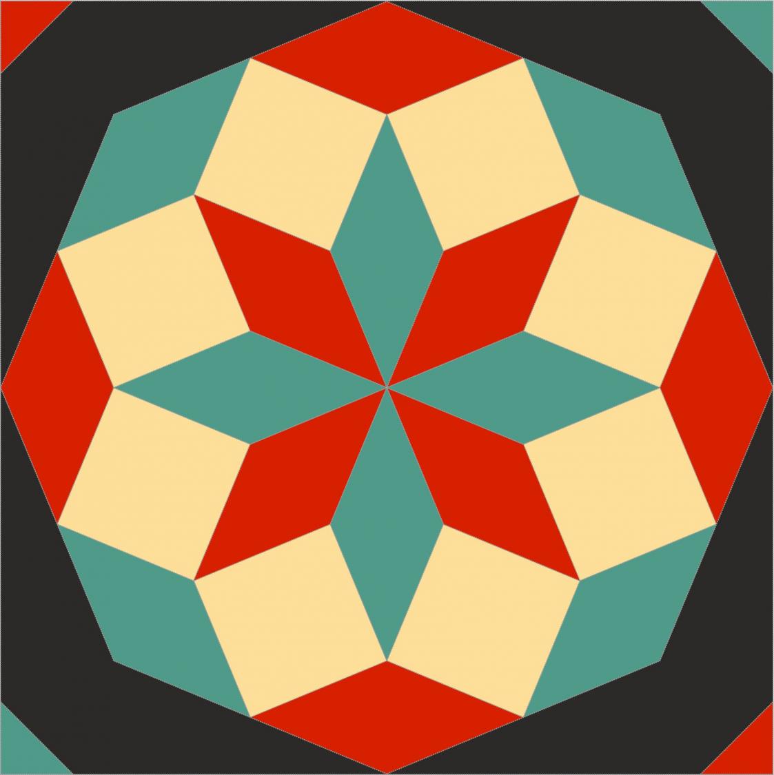 Lemoyne Star Large Paper Patchwork