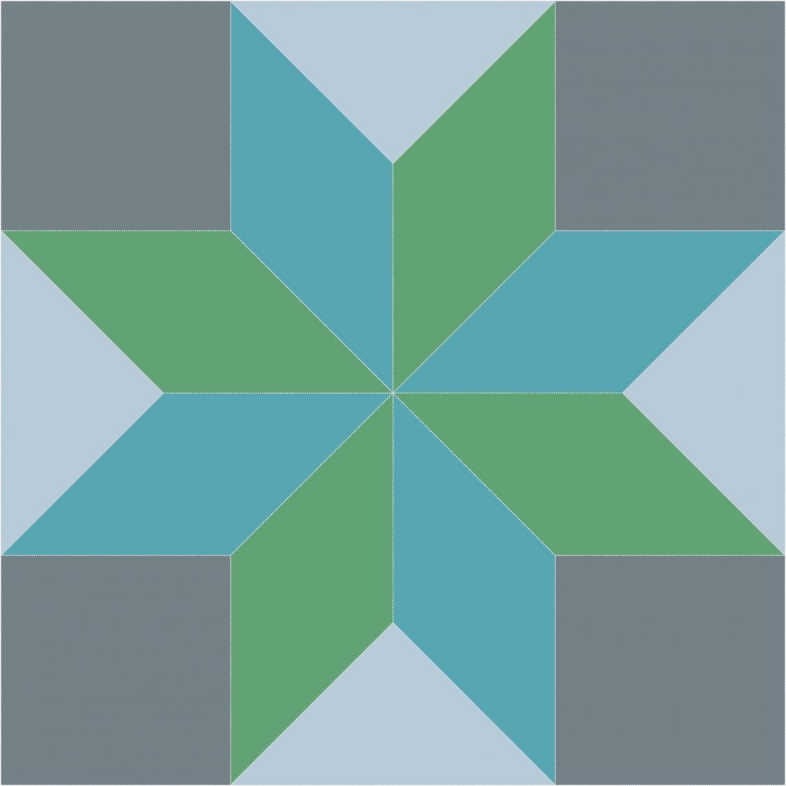Lemoyne Star Paper Patchwork